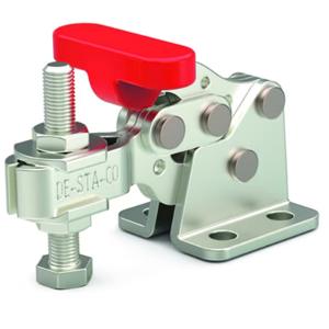 DESTACO 307-USS Horizontal Hold Down Clamp, U Hook, Stainless Steel, 350 lb | AC8PEJ 3CWX8