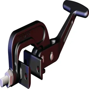 DESTACO 353-65 Pull Action Latch Clamp, Parting Line Hook, Steel, 2100 lb | AJ8BKV