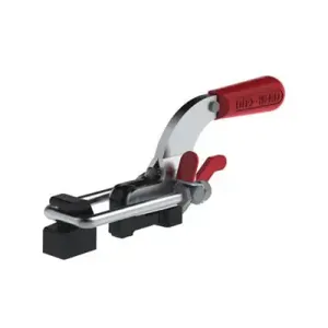 DESTACO 375-R-M-100 Latch Clamp, U Hook, Flanged Base, Toggle Lock Plus, 4000 lb | AJ8BHM