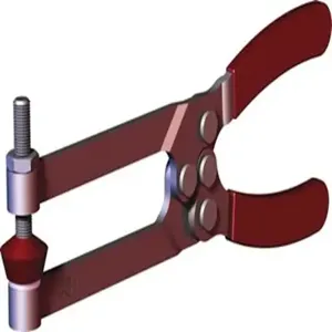 DESTACO 431 Squeeze Action Plier Clamp, Neoprene Spindle, Steel | AJ8BDL