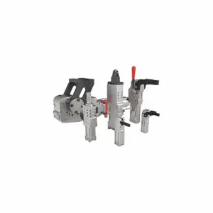 DESTACO 861 Pneumatic Heavy Duty Action Clamp, 90 Degree Clamping Arm | AJ8BHJ