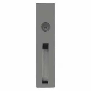 DETEX 03A 689 W-CYL Exit Device Trim, Pull, 1, Anodized Aluminum, 48 Inch | CP3MXH 44ZV16