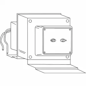 DETEX PP-5152-2 Class 2 Transformer, 115VAC, 24VAC, 50 VA, Wall, Wire Leads, Screw Terminals | CP3MWZ 54PC18