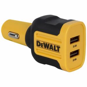 DEWALT 141 9008 DW2 Mobiles USB-Ladegerät 2-Port, 4.8 A, 100 V-240 AV – 1.4 A 50/60 Hz, 2 Ausgangsanschlüsse, USB | CP3REX 798J34