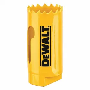 DEWALT DAH180019 Hole Saw, 1 3/16 Inch Saw Dia, 4/5 Teeth per Inch, 1 3/4 Inch Max. Cutting Dp, Bi-Metal | CP3QBW 60NN47