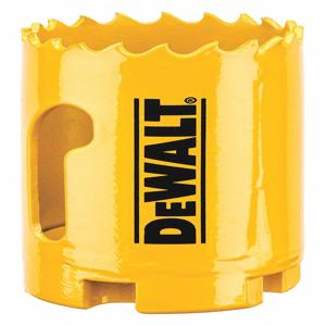 DEWALT DAH180022 Hole Saw, Bi-Metal Tooth, 1 3/8 Inch Saw Dia., 5/8-18 Thread Size | CH6NVG 60NN50