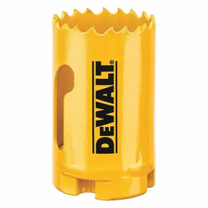 DEWALT DAH180023 Hole Saw, 1 7/16 Inch Saw Dia, 4/5 Teeth per Inch, 1 3/4 Inch Max. Cutting Dp, Bi-Metal | CP3QCC 60NN51