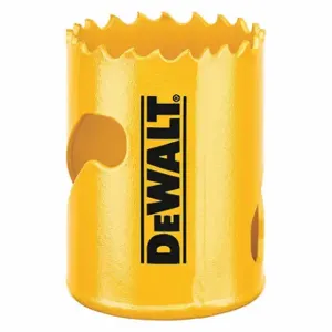 DEWALT DAH180025 Hole Saw, 1 9/16 Inch Saw Dia, 4/5 Teeth per Inch, 1 3/4 Inch Max. Cutting Dp, Bi-Metal | CP3QCE 60NN53