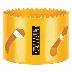 DEWALT DAH180044 Hole Saw, 2 3/4 Inch Saw Dia, 4/5 Teeth per Inch, 1 3/4 Inch Max. Cutting Dp, Bi-Metal | CP3QCQ 60NN67