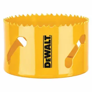 DEWALT DAH180056 Hole Saw, 3 1/2 Inch Saw Dia, 4/5 Teeth per Inch, 1 3/4 Inch Max. Cutting Dp, Bi-Metal | CP3QCW 60NN73