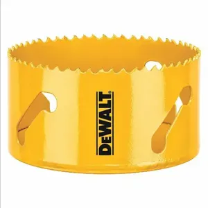 DEWALT DAH180066 Hole Saw, 4 1/8 Inch Saw Dia., 4/5 Teeth per Inch, 1 3/4 Inch Max. Cutting Depth, Bi-Metal | CN2QUJ D180066 / 6UV29