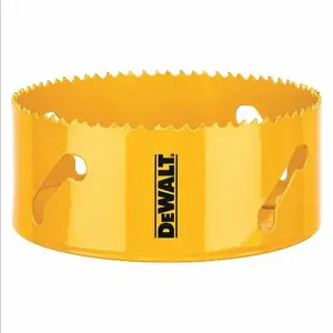 DEWALT DAH180076 Hole Saw, 4 3/4 Inch Saw Dia., 4/5 Teeth per Inch, 1 3/4 Inch Max. Cutting Depth, Bi-Metal | CN2QUK D180076 / 6UV33