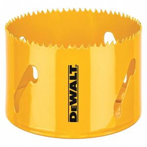 DEWALT DAH180080 Hole Saw, Bi-Metal Tooth, 5 Inch Saw Dia., 5/8-18 Thread Size | CH6NWC 60NN82