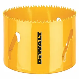 DEWALT DAH180088 Hole Saw, Bi-Metal Tooth, 5 1/2 Inch Saw Dia., 5/8-18 Thread Size | CH6NWD 60NN83