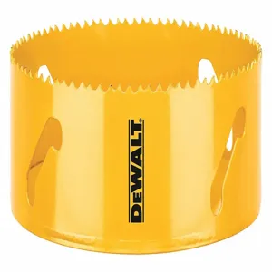 DEWALT DAH180096 Hole Saw, Bi-Metal Tooth, 6 Inch Saw Dia., 5/8-18 Thread Size | CH6NWE 60NN84