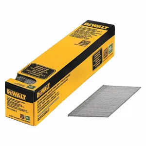 DEWALT DCA15250G-2 Angled Finish Nails, Round, Strip, Adhesive | CD2WPW 52NY84