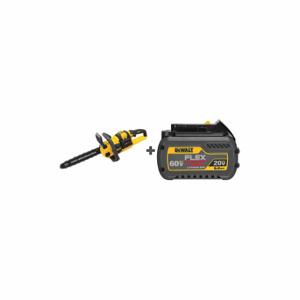 DEWALT DCCS670X1 /DCB606 Cordless Chain Saw Kit, Battery Powered, 16 Inch Bar Lg, Anti Vibration Handle | CP2EQH 165GV8