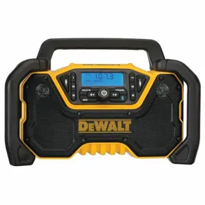 DEWALT DCR028B Radio, 12V Max*/20V Max*/Flexvolt, Bare Tool, Am/Fm/Auxiliary/Bluetooth/Usb, Usb Charging | CP3REF 60HH96