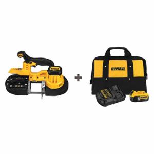 DEWALT DCS371B/ DCB205CK Portable Band Saw, 32 7/8 Inch Blade Length, 2 1/2 Inch, 570, Bare Tool/Battery/Charger | CP3NYW 209F45