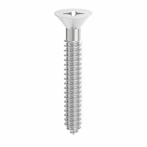 DEWALT DFM12762 Concrete Screw, Flat Phillips, 1/4 Inch Dia., 1 3/4 Inch Length, Steel, 100PK | CG6MRN 55KN90