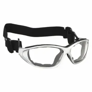 DEWALT DPG95-1D Safety Glasses, Wraparound Frame, Full-Frame, Gray, Black, M Eyewear Size, Unisex | CP3QUZ 15F614