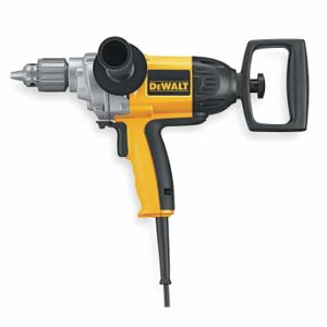 DEWALT DW130V Bohrmaschine, 1/2 Zoll Bohrfuttergröße, mit Schlüssel, 550 U/min freie Drehzahl, 9 A Strom | CP3PDX 4YY99