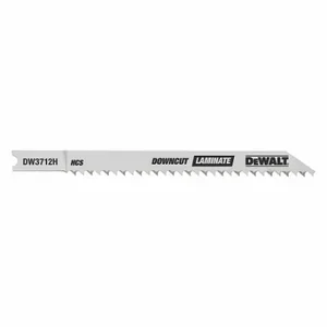 DEWALT DW3712H Laminate Jig Saw Blade, 4 Inch, 10TPI, PK 5 | CR2ZTY 131V91