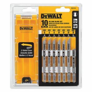 DEWALT DW3741C Jig Saw Blade Set, 10Pc | CR2ZTV 131V81