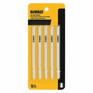 DEWALT DW3753-5 Cobalt Jig Saw Blade, 4 Inch, 6TPI, 5 PK | CR2ZTZ 131V77