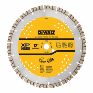 DEWALT DW4721T Diamond Saw Blade, 12 Inch Blade Dia., 6300 Rpm Max. Blade Speed | CH6NYT 61TJ17