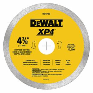 DEWALT DW4738 Premium-Porzellanfliesenklinge, 4-3/8 Zoll | CR2ZRQ 135D73