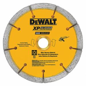 DEWALT DW4739S Diamond Saw Blade, 6 Inch Blade Dia, 7/8 Inch Arbor Size, Dry Better | CP3PQF 40K112