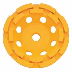 DEWALT DW4773T Segment Cup Grinding Wheel, 7 Inch Abrasive Wheel Dia, 8, 600 Rpm Max. Rpm | CP3QXD 40K387
