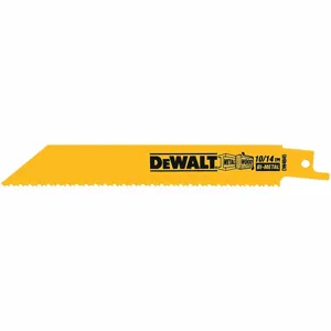 DEWALT DW4845 Reciprocating Saw Blade Straight - Pack Of 5 | AD9KQJ 4TF77