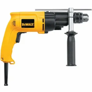 DEWALT DW505 Hammer Drill, Corded, 1/2 Inch Chuck, 3/8 Inch Concrete Capacity, 2700 RPM | CP3PKC 4KZ90