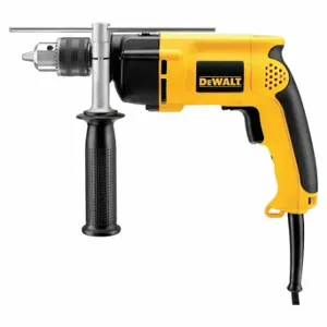 DEWALT DW511 Hammer Drill, Corded, 1/2 Inch Chuck, 3/8 Inch Concrete Capacity, 1150 RPM | CP3PKB 5VC48