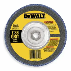 DEWALT DW8327 Arbor Mount Flap Disc, 5/8 Inch-11, Zirconia Alumina | CP3PWD 6HD65