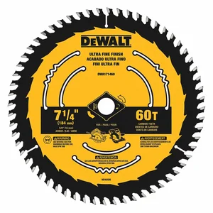 DEWALT DWA171460 Circular Saw Blade, 7 1/4 Inch Blade Dia., 5/8 Inch Arbor | CH6NZD 55EF28