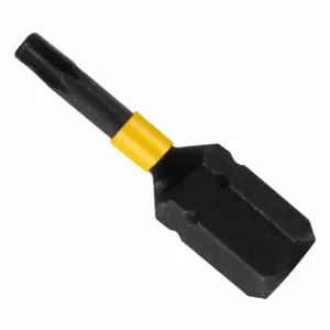 DEWALT DWA1TS10IR2 Insert Bit, T10 Fastening Tool Tip Size, 1 Inch Overall Bit Length | CP3QWD 787P67