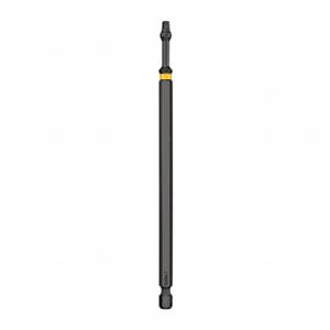 DEWALT DWA6SQ2IRB Power Bit, #2 Fastening Tool Tip Size, 6 Inch Overall Bit Length, 1/4 Inch Hex Shank Size | CP3QWJ 20GY19