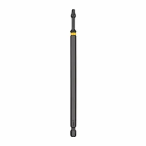 DEWALT DWA6SQ2IRB Power Bit, #2 Fastening Tool Tip Size, 6 Inch Overall Bit Length, 1/4 Inch Hex Shank Size | CP3QWJ 20GY19