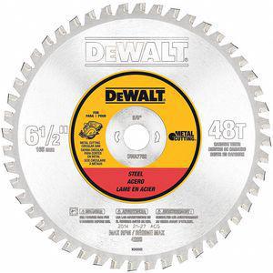 DEWALT DWA7762 6-1/2 Zoll Hartmetall-Metallschneidkreissägeblatt, Anzahl der Zähne 48 | CD2KQY 30HJ81