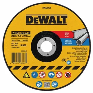 DEWALT DWA8054 Abrasive Cut-Off Wheel | CR2ZQJ 120W82