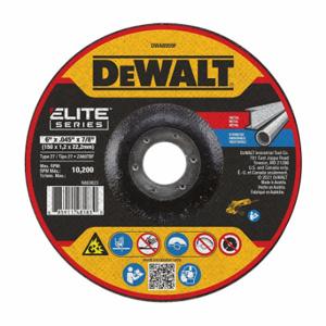 DEWALT DWA8958F Schleifscheibe, 5 Zoll Schleifscheibendurchmesser, Zirkonoxid-Aluminiumoxid, Typ 27, 7/8 Zoll Größe | CP3RGD 787UD5