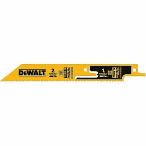 DEWALT DWABK461418 Reciprocating Saw Blade, 7/9 Teeth Per Inch, 1 Inch Height, 5 PK | CP3QQA 54JF25