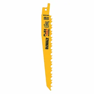 DEWALT DWAFV466 Reciprocating Saw Blade, 6 Teeth Per Inch, 3/4 Inch Height, 5 PK | CP3QPU 49JP82