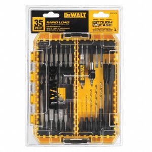 DEWALT DWAMF1235RL Screwdriver Bit Set, 1/4 Inch Hex Shank Size | CE9KAX 55KH39