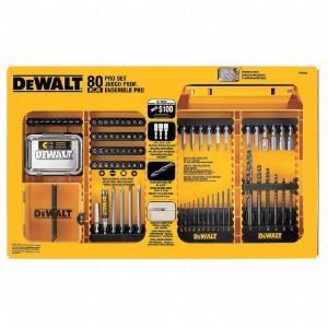 DEWALT DWAMF1280 Screwdriver Bit Set, 1/4 Inch Hex Shank Size | CE9KBA 55KH41