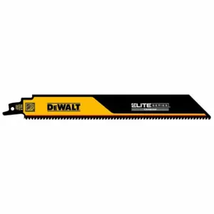 DEWALT DWAR9108CT-3 Reciprocating Saw Blade, 8 Teeth Per Inch, 9 Inch Blade Length, 1 Inch Height | CP3QQD 797F35