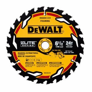 DEWALT DWAW61224 Kreissägeblatt, 7 1/4 Zoll Blattdurchmesser, 24 Zähne, 0.067 Zoll Schnittbreite | CP3PFG 787PK6